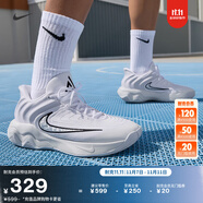 耐克字母哥男實(shí)戰(zhàn)籃球鞋冬季NIKE GIANNIS IMMORTALITY 4 FQ3681 100白/黑/白金色 45