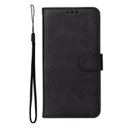 三星（SAMSUNG）【品質(zhì)原裝】適用三星J4+手機保護殼翻蓋J6 J8 J610 J415零錢(qián)包  黑【小牛紋】掛繩+錢(qián)包+卡槽+翻蓋+折疊】 三星Galaxy_J7_Prime