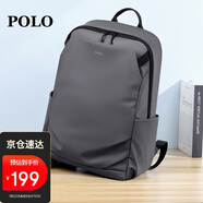 POLO雙肩包男士短途旅行背包學(xué)生書(shū)包男16/17.3英寸電腦包商務(wù)出差包