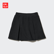 優(yōu)衣庫童裝女童快干運動(dòng)迷你裙褲短裙短褲半身裙475537 478158 475537/09黑色 110