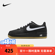 NIKE 耐克男女空軍一號休閑板鞋AIR FORCE 1內(nèi)嵌氣墊緩震小白鞋大童鞋 HQ1911-001 36.5 【建議腳長23.5cm】