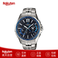 卡西歐（CASIO）手表情侶表海神OCEANUS 商務(wù)男女s340藍寶石太陽(yáng)能電波表日本直郵 男款OCW-S3400-1AJF