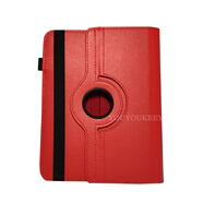 海信（Hisense）適用海信E9保護套HITV300C外殼平板手機E9 Pro青春版皮套 旋轉款 大紅+送膜 筆