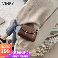 viney包包女包牛皮斜挎包洋氣輕奢單肩手機包生日禮物品牌送女友老婆