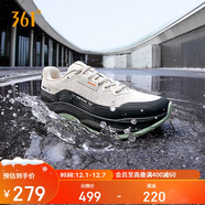 361°運動(dòng)鞋男赤焰5秋冬季雨天通勤防潑水緩震休閑跑步鞋子672532216-1