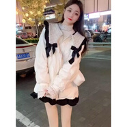 jane Deiune今年流行冬裝90白絨服女2025新款菱格棉服短款保暖棉襖棉衣 白色(棉服)【冬季外套女新款_外套女冬款_冬裝女2 M