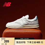 NEW BALANCE NB T500官方板鞋男鞋女鞋潮流百搭小白鞋秋冬簡(jiǎn)約舒適休閑運動(dòng)鞋 米白色 CT500AG 42 (腳長(cháng)26.5cm)
