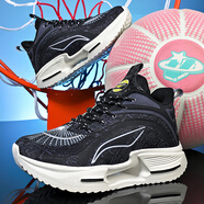 李寧青藍計劃 TOP YOUTH專(zhuān)業(yè)碳板跑鞋絕影3旋轉扣小學(xué)生初中運動(dòng)鞋男童鞋競速訓練籃球鞋 絕影3.0黑色5532 網(wǎng)面系帶四季款 37