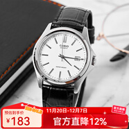 卡西歐（CASIO）手表男 日期顯示 防水商務(wù)休閑石英手表 時(shí)尚學(xué)生男表 MTP-1183E-7A 店長(cháng)推薦