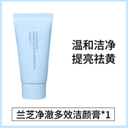 蘭芝（LANEIGE）洗面奶中樣新水酷透明質(zhì)酸嘭潤潔顏膏卸妝清潔二合一潔面正品 30ml 【一支裝】