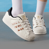 三葉草（Adidas）休閑鞋女 SUPERSTAR貝殼頭時(shí)尚潮流舒適透氣低幫運動(dòng)板鞋 36