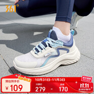 361°運動鞋女鞋夏季透氣薄款跳繩輕便健身休閑跑步鞋子女682322205F-1