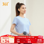 361°短袖女潮流t恤女士夏季新款速干衣運動跑步瑜伽服662424126H-2