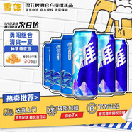 雪花啤酒 經(jīng)典勇闖天涯 500ml*6聽(tīng) 概念勇闖概念 口感冰爽組合整箱裝