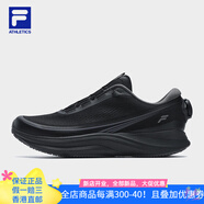 斐樂(lè )（FILA）秋冬BOA獵豹2路跑鞋男鞋2025夏季新款彩色跑步鞋體測運動(dòng)跑鞋 駿馬黑-BC 39