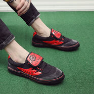 牛筋底排球鞋經(jīng)典款男女低幫運動(dòng)田徑鞋防滑軟底透氣比賽訓練鞋子 足球鞋紅色 40 40