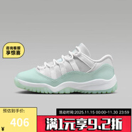 耐克官方正品 JORDAN 11 RETRO LOW (PS)兒童籃球鞋 580522-103 28