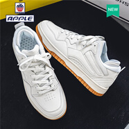 Apple蘋(píng)果四季小白鞋男休閑百搭潮牌板鞋dunk德訓感滑板春秋款大碼情侶 LZ-119米白 37
