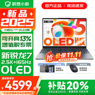 聯(lián)想小新15/Air15 2025超能本 高色域?qū)W生辦公設(shè)計游戲輕薄筆記本電腦 小新15 OLED版｜銳龍R7-8745HS 32G 1TB 升級【官方正品 支持驗證】