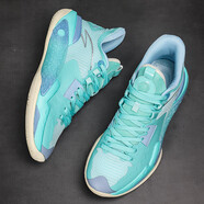 李寧龘膜新款秋冬季籃球鞋男透氣防滑耐磨減震水泥地實(shí)戰初中 8273淺綠 35