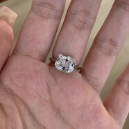 花飾莊園蝴蝶結KT貓耳釘女甜美可愛(ài)輕奢小眾設計簡(jiǎn)約百搭時(shí)尚個(gè)性 蝴蝶結KT貓戒指(銀色)