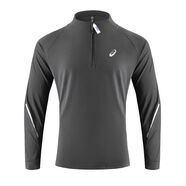 亞瑟男女士運動(dòng)衛衣秋冬季長(cháng)袖立領(lǐng)套頭休閑寬松跑步騎行健身上衣 深灰 M M