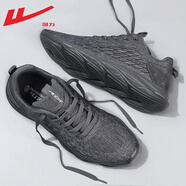 回力男鞋運動(dòng)鞋秋季網(wǎng)面休閑輕便透氣戶(hù)外訓練旅游慢跑步鞋子男 灰色WXY0498 41