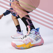 金貝勒籃球鞋男鞋2025夏季新款透氣運動(dòng)鞋學(xué)生高筒耐磨防滑實(shí)戰球鞋 6829白色 36 36運動(dòng)鞋標準碼