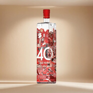 牛欄山北京二鍋頭 白酒 百年牛欄山40周年系列 紀念款  濃香型 45度 1000mL 1瓶 單瓶裝