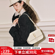 蔻一（Cnoles）包包女包真牛皮品牌女士斜挎馬鞍腋下包生日禮物送老婆實(shí)用走心款