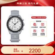 歐米茄（OMEGA）斯·沃琪S·WATCH聯(lián)名款行星系列男女石英表42mm 超霸“青春版”SO33M106