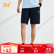 361°短褲夏季男休閑褲男跑步寬松戶外健身運(yùn)動(dòng)褲五分褲652124711-2