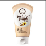 HAPPY BATH愛(ài)茉莉洗面奶酸奶潔面谷物水果韓國代購深層清潔低刺激 250ml
