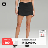 lululemon丨Pace Rival 女士運動(dòng)中腰短裙 速干 芯吸 LW8A78R 黑色 XXS /2