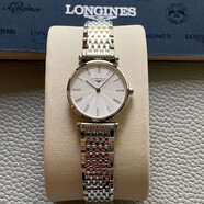 浪琴（LONGINES）【二手99新】浪琴女表嘉嵐系列 女士石英手表 節日送禮二手手表鐘表奢侈品瑞士名表高端腕表 休閑時(shí)尚手表 【24mm】白波紋羅馬 L4.209.4.71.6