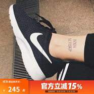 耐克（NIKE）tanjun 女子黑白經(jīng)典復(fù)古跑步鞋休閑運(yùn)動(dòng)鞋 TANJUN 奧利奧黑白812655-011 38碼/7