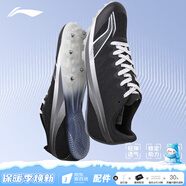 李寧（LI-NING） 釘鞋田徑短跑鞋新款輕量全掌PEBA 體考訓練比賽跑步跳遠釘子鞋 LJJT911-1黑灰[7釘] 偏小拍大一碼 39