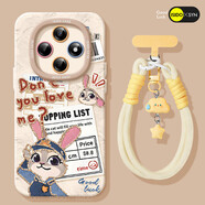 艾思度（iSido）朱迪尼克適用oppoa6pro手機殼2025瘋狂動(dòng)物城新款A6保護套A5軟硅 【油畫(huà)朱迪+云朵掛繩】硅膠軟殼 鏡頭全包 OPPO A57