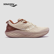 Saucony彭于晏同款TRIUMPH勝利22跑步鞋男緩震透氣運動(dòng)鞋 卡基褐 42