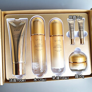 韓束（KanS）聚時(shí)光緊致精華水抗皺淡紋補水保濕護膚衰老柔膚爽膚水 【禮盒】韓束聚時(shí)光潔面+水+乳+霜+眼霜*2