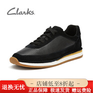 其樂(lè )（Clarks）藝動(dòng)復古潮流德訓鞋男女運動(dòng)鞋 （男款)黑色 261612457 39.5