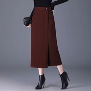 女裝2025新款大碼毛呢半身裙女春季新款氣質(zhì)長(cháng)裙一片式別致獨特直 2024氣今年流行小個(gè)子垂墜感遮肚氣質(zhì)感超好看春秋 M M建議90-100斤