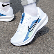 耐克（NIKE）男鞋跑步鞋 秋冬新款時(shí)尚舒適日常通勤輕便休閑鞋耐磨透氣運動(dòng)鞋 回游者13-白藍 42