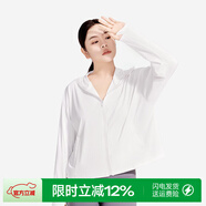 菇娘家防曬衣原紗冰絲透氣女新款防紫外線(xiàn)輕薄女外套大碼寬松防曬服 白色-短款 2XL 推薦180~230斤