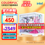 七彩虹電腦i5 13400F/RTX5060Ti 4060Ti吃雞永劫無(wú)間直播設計師RTX5070電競游戲臺式電腦主機diy組裝整機 配一丨i5 12490F丨16GB丨無(wú)顯卡