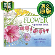 花卉字母書(shū) 兒童自然植物啟蒙科普繪本 英文原版 The Flower Alphabet Book Jerry Pallotta 英文版