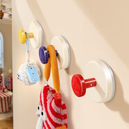 八海鳥多巴胺吸盤掛鉤4個浴室門后掛衣架衛(wèi)生間廚房強力承重?zé)o痕粘貼