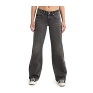 李維斯（Levi's）新款女士牛仔舒適百搭闊腿棉質(zhì)休閑日常長(cháng)褲潮流簡(jiǎn)約水洗女褲子 Wish Me Luck 均碼 |24