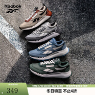 Reebok銳步官方24新品男女CL LEGACY W+蕾格西黑武士休閑復古跑鞋 100222339 鴿子灰 38.5 (24.5cm),US: 6.5