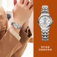 天王（TIAN WANG）手表男士手表雙歷防水男表鋼帶石英表單歷簡(jiǎn)約女表情侶表品牌國表 【生日禮物】白色 女表3626